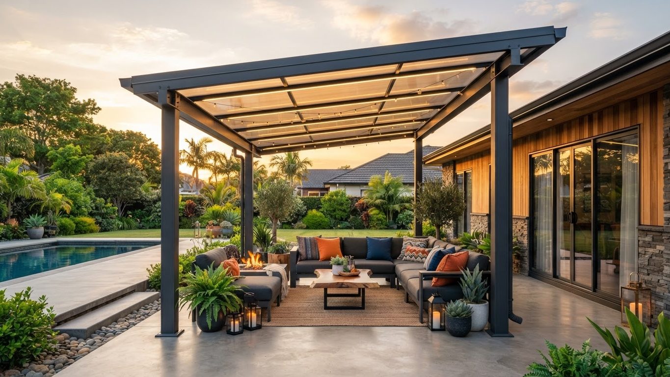 Pergola & Patio Concept 06 Pergola Designs design concept visualisation photo modern. Images and Photos created by www.house-and-garden-designs.com