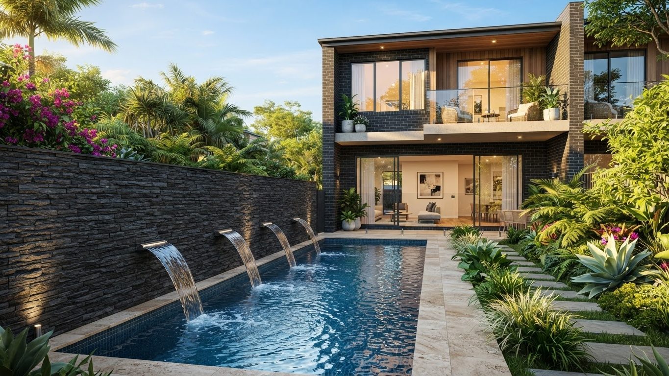 Modern Swimming Pool Concept 37 Pool Designs design concept visualisation photo modern. Images and Photos created by www.house-and-garden-designs.com