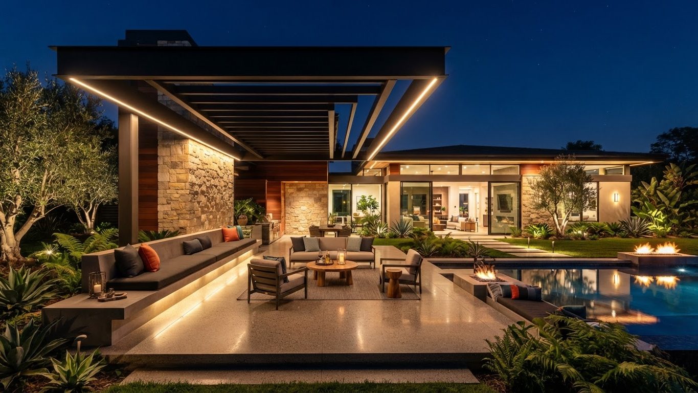 Pergola & Patio Concept 17 Pergola Designs design concept visualisation photo modern. Images and Photos created by www.house-and-garden-designs.com