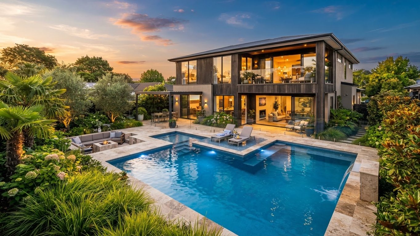 Modern Swimming Pool Concept 27 Pool Designs design concept visualisation photo modern. Images and Photos created by www.house-and-garden-designs.com