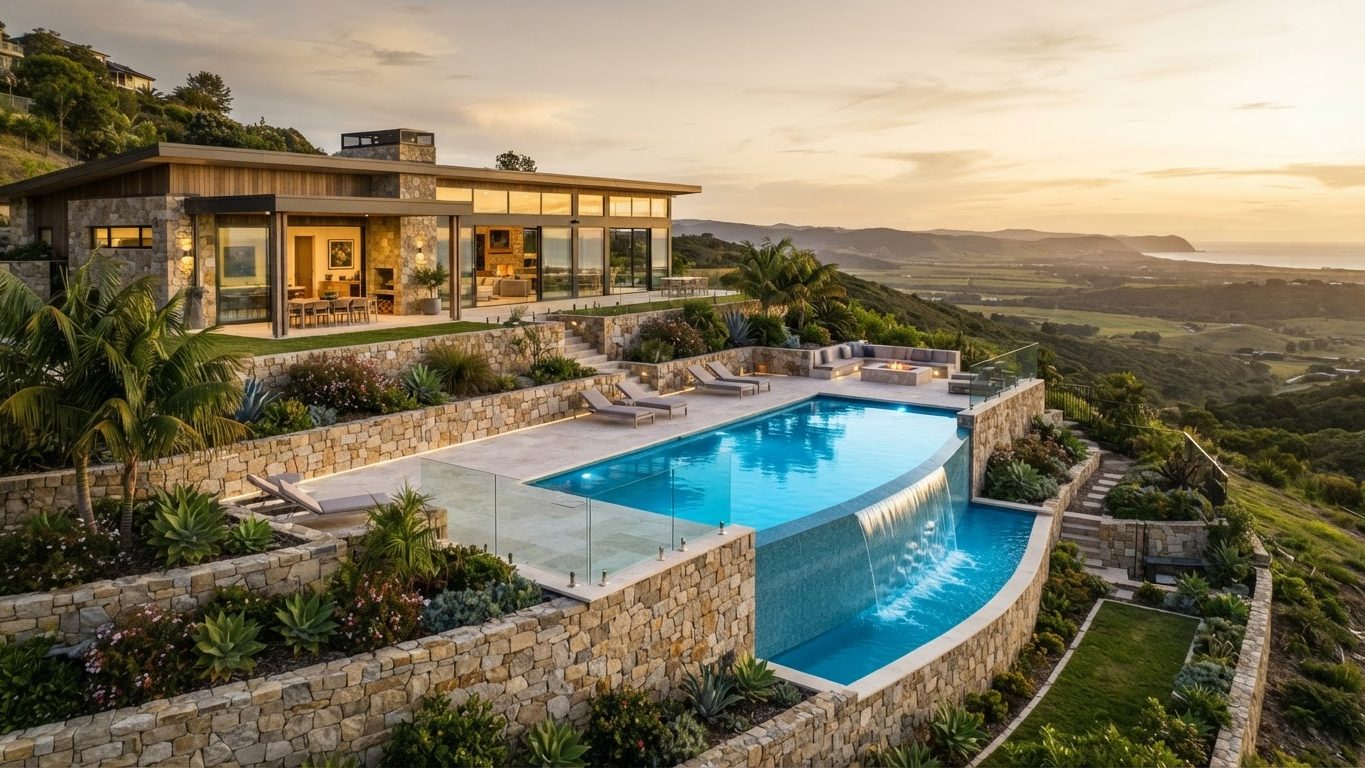 Modern Swimming Pool Concept 20 Pool Designs design concept visualisation photo modern. Images and Photos created by www.house-and-garden-designs.com