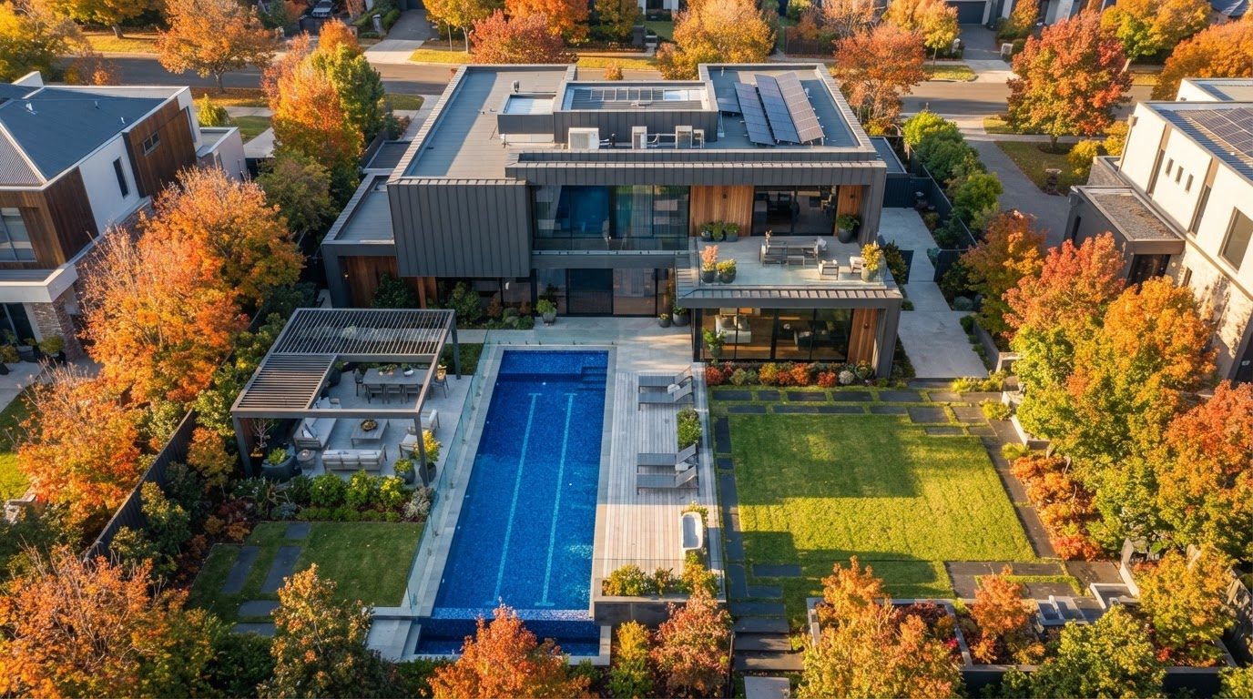 Aerial Plan Concept 23 Luxurious Home Designs and Estates design concept visualisation photo. Images and Photos created by www.house-and-garden-designs.com