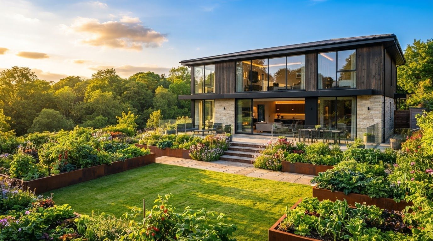 Garden Design Concept 32 Garden Designs design concept visualisation photo modern home. Images and Photos created by www.house-and-garden-designs.com
