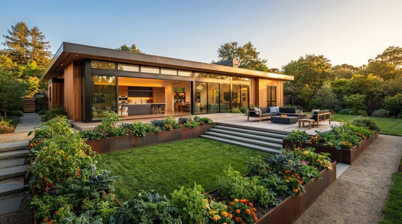 Garden Design Concept 12 Garden Designs design concept visualisation photo modern home. Images and Photos created by www.house-and-garden-designs.com