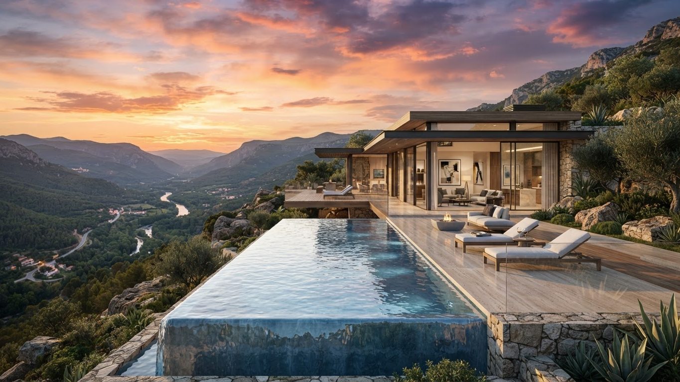 Modern Swimming Pool Concept 05 Pool Designs design concept visualisation photo modern. Images and Photos created by www.house-and-garden-designs.com