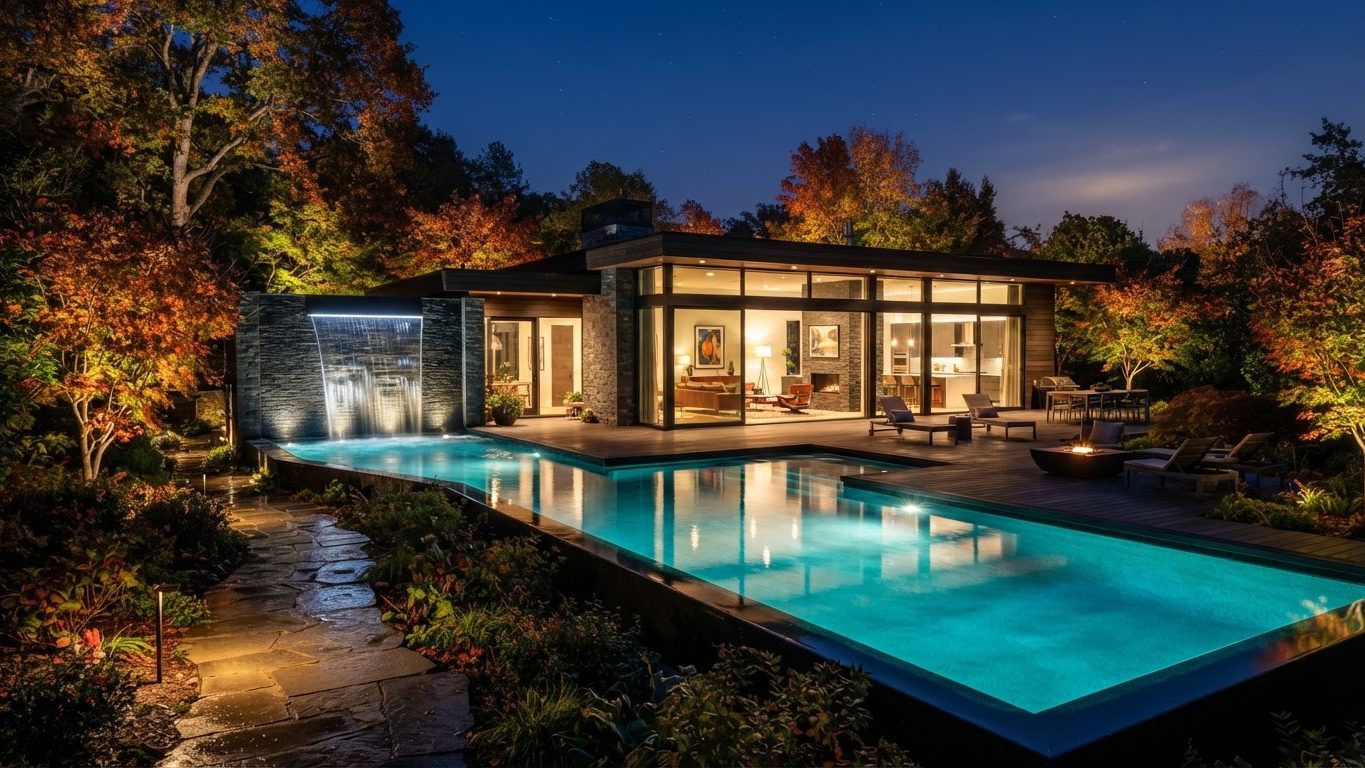 Modern Swimming Pool Concept 29 Pool Designs design concept visualisation photo modern. Images and Photos created by www.house-and-garden-designs.com