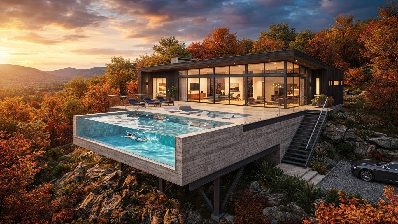 Modern Swimming Pool Concept 35 Pool Designs design concept visualisation photo modern. Images and Photos created by www.house-and-garden-designs.com