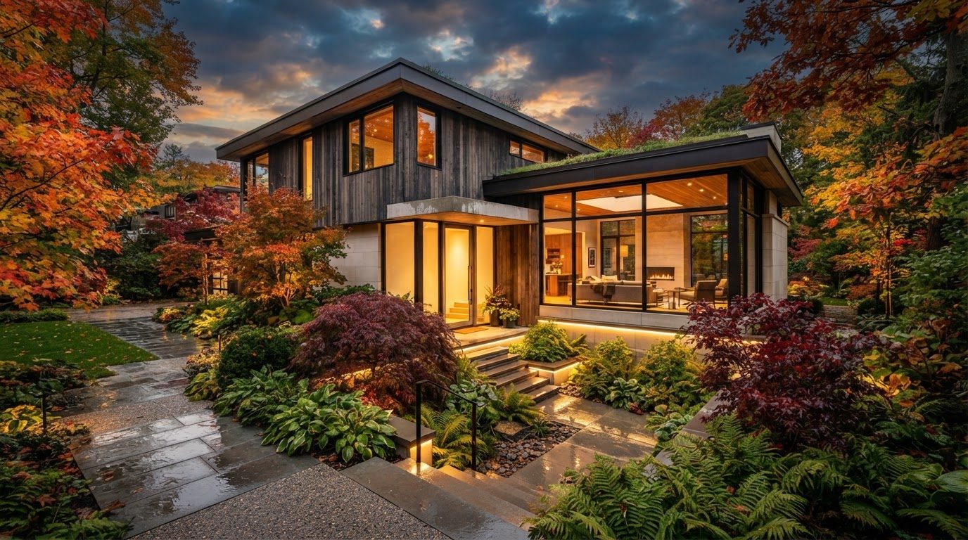 Futuristic Front Yard Concept 37 Home Designs design concept visualisation photo modern. Images and Photos created by www.house-and-garden-designs.com