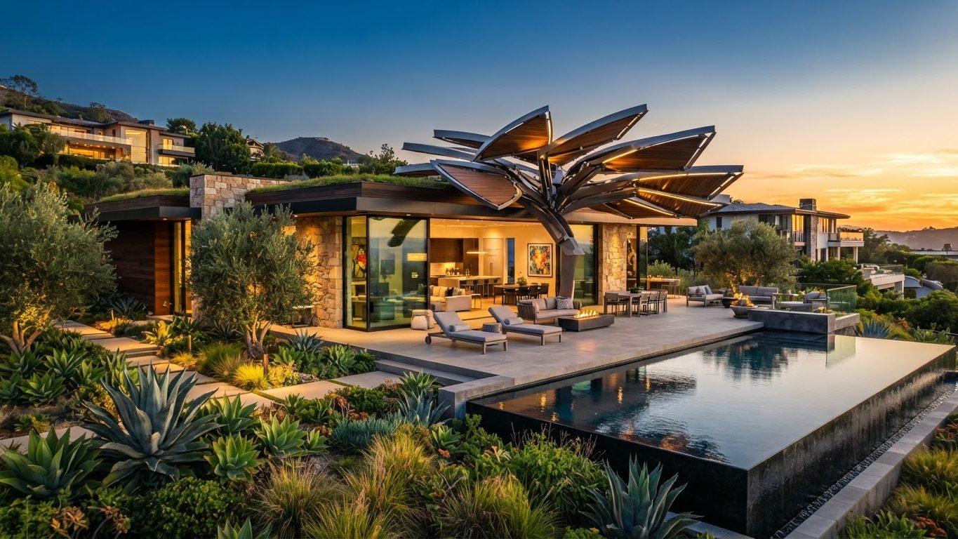 Visionary Custom Concept 15 Home Designs design concept visualisation photo modern home. Images and Photos created by www.house-and-garden-designs.com