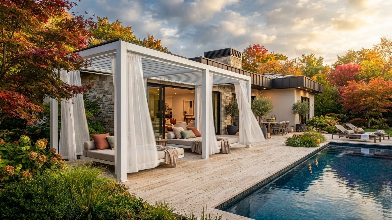 Pergola & Patio Concept 24 Pergola Designs design concept visualisation photo modern. Images and Photos created by www.house-and-garden-designs.com