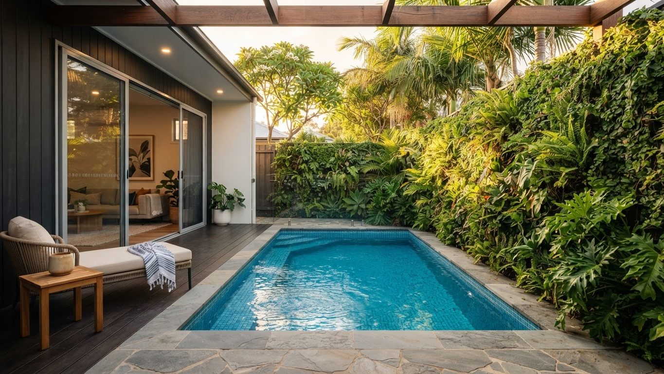 Modern Swimming Pool Concept 26 Pool Designs design concept visualisation photo modern. Images and Photos created by www.house-and-garden-designs.com