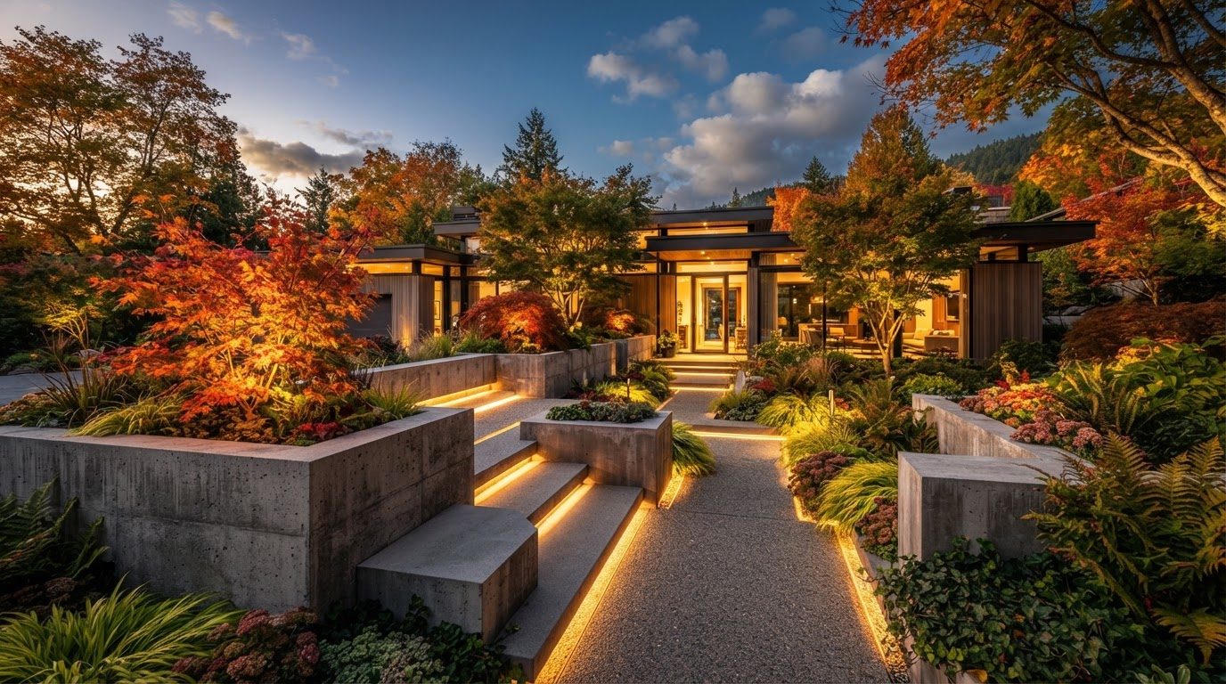 Landscape Design Concept 21 Luxurious Home Designs and Estates design concept visualisation photo. Images and Photos created by www.house-and-garden-designs.com