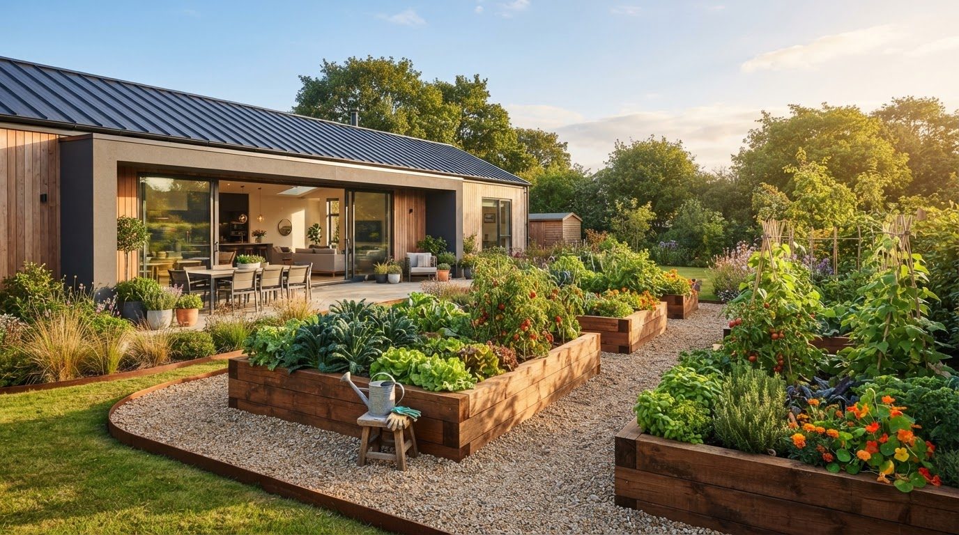Garden Design Concept 01 Garden Designs design concept visualisation photo modern home. Images and Photos created by www.house-and-garden-designs.com