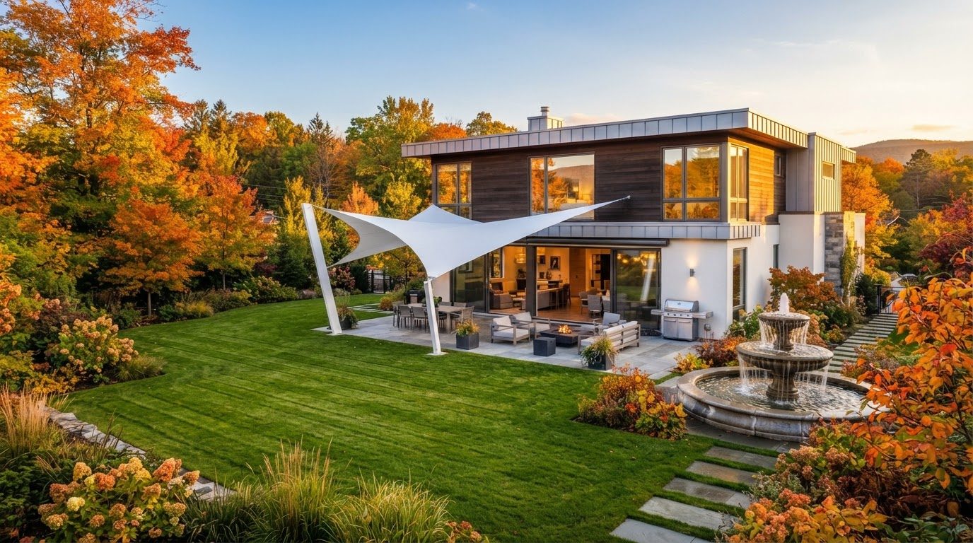 Futuristic Backyard Concept 33 Home Designs design concept visualisation photo modern home. Images and Photos created by www.house-and-garden-designs.com