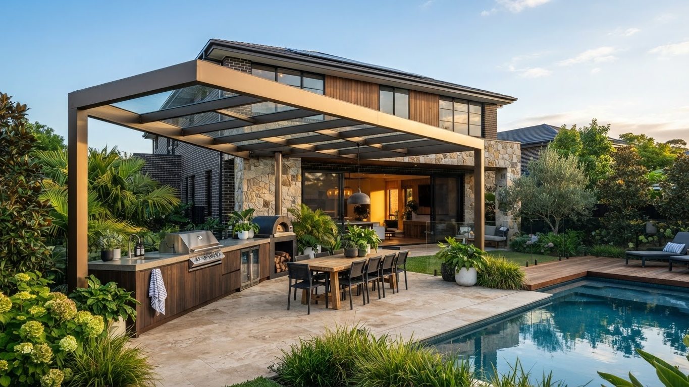 Pergola & Patio Concept 13 Pergola Designs design concept visualisation photo modern. Images and Photos created by www.house-and-garden-designs.com
