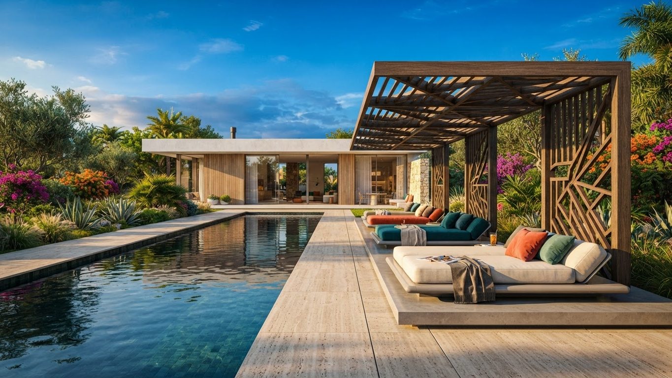 Outdoor Furniture Concept 31 Outdoor Furniture design concept visualisation photo modern home. Images and Photos created by www.house-and-garden-designs.com