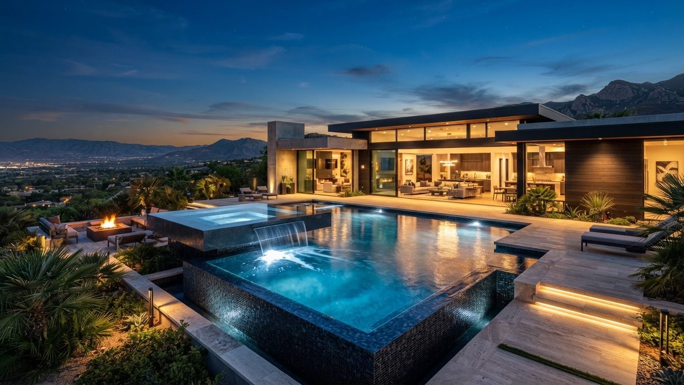 Modern Swimming Pool Concept 11 Pool Designs design concept visualisation photo modern. Images and Photos created by www.house-and-garden-designs.com