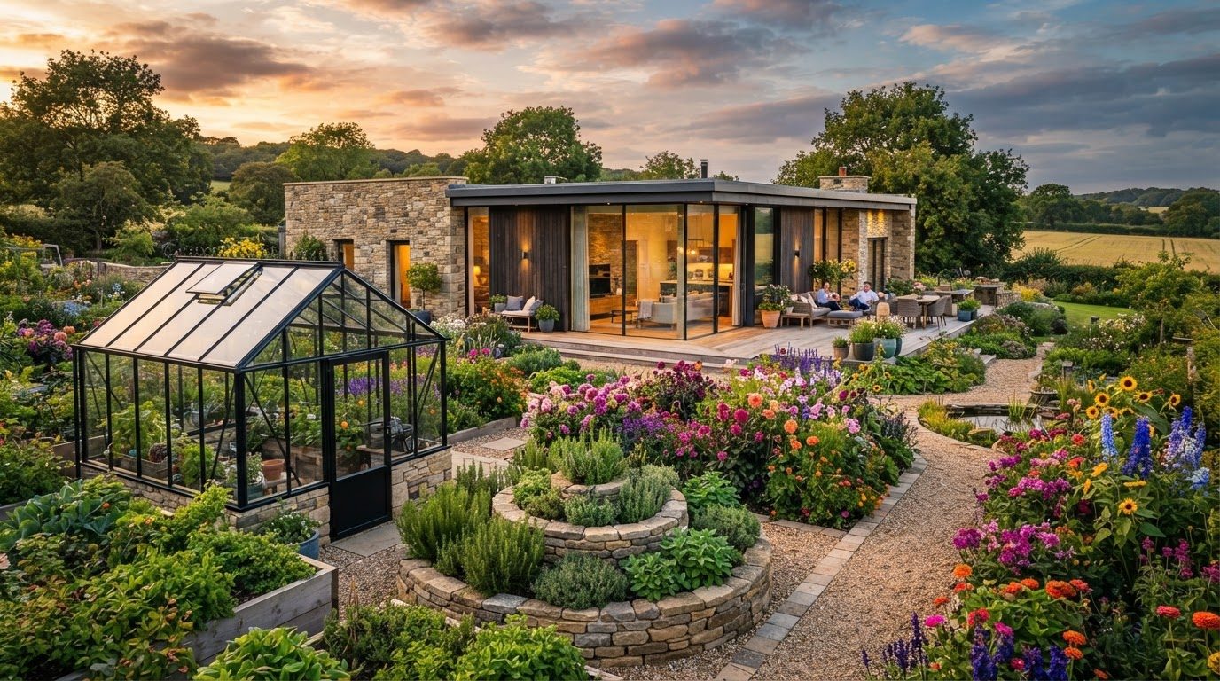 Garden Design Concept 07 Garden Designs design concept visualisation photo modern home. Images and Photos created by www.house-and-garden-designs.com