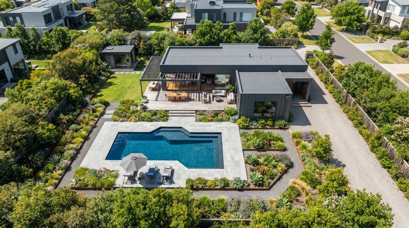 Aerial Plan Concept 21 Luxurious Home Designs and Estates design concept visualisation photo. Images and Photos created by www.house-and-garden-designs.com