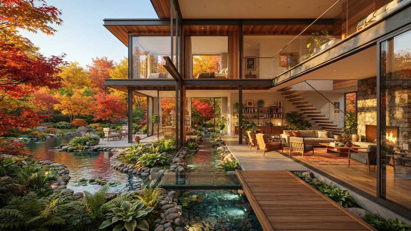 Visionary Custom Concept 32 Home Designs design concept visualisation photo modern home. Images and Photos created by www.house-and-garden-designs.com