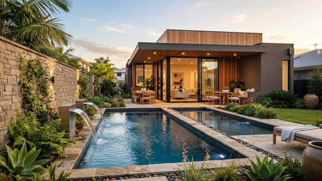Modern Swimming Pool Concept 17 Pool Designs design concept visualisation photo modern. Images and Photos created by www.house-and-garden-designs.com