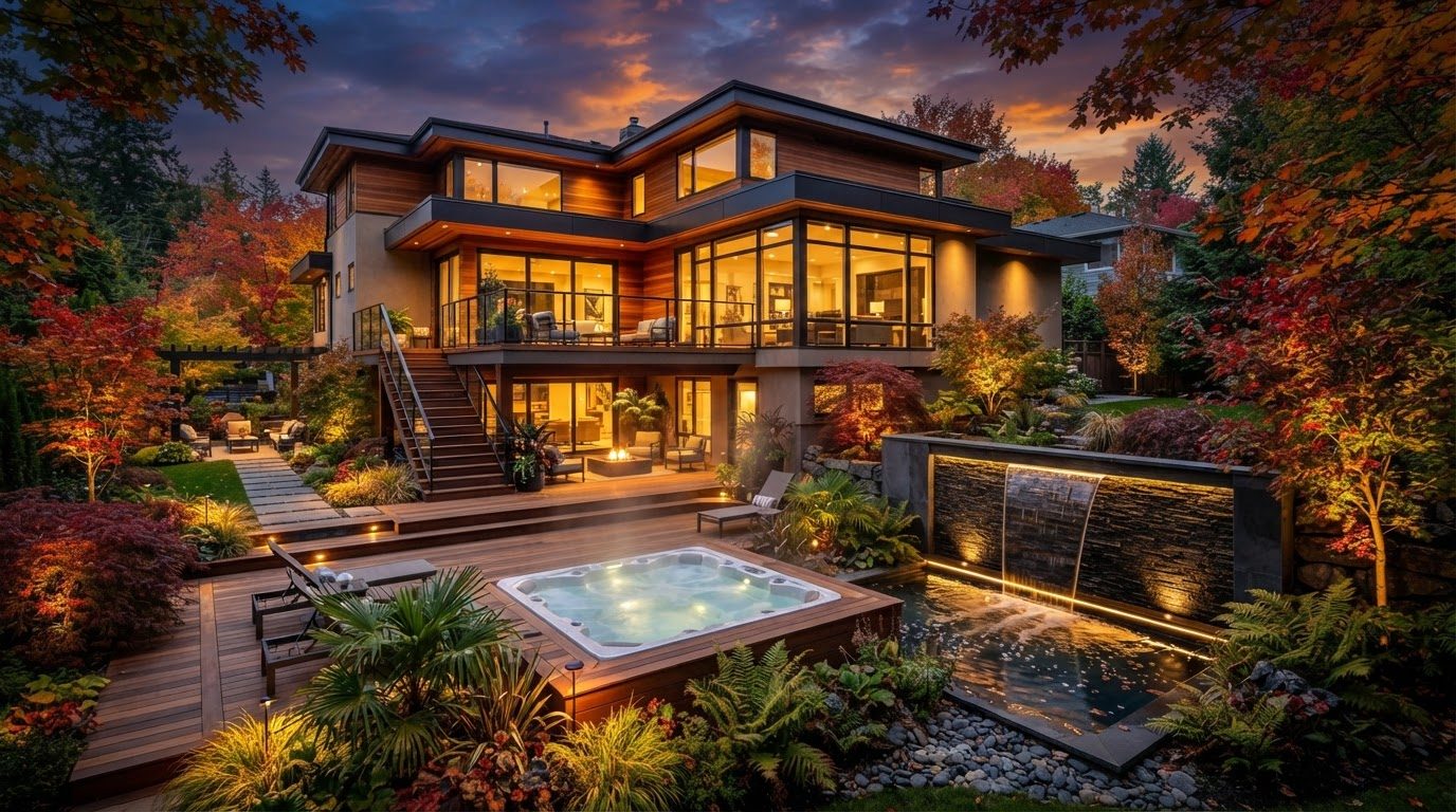 Futuristic Backyard Concept 28 Home Designs design concept visualisation photo modern home. Images and Photos created by www.house-and-garden-designs.com