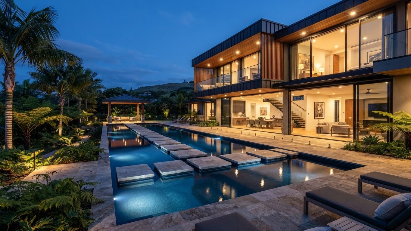 Modern Swimming Pool Concept 04 Pool Designs design concept visualisation photo modern. Images and Photos created by www.house-and-garden-designs.com