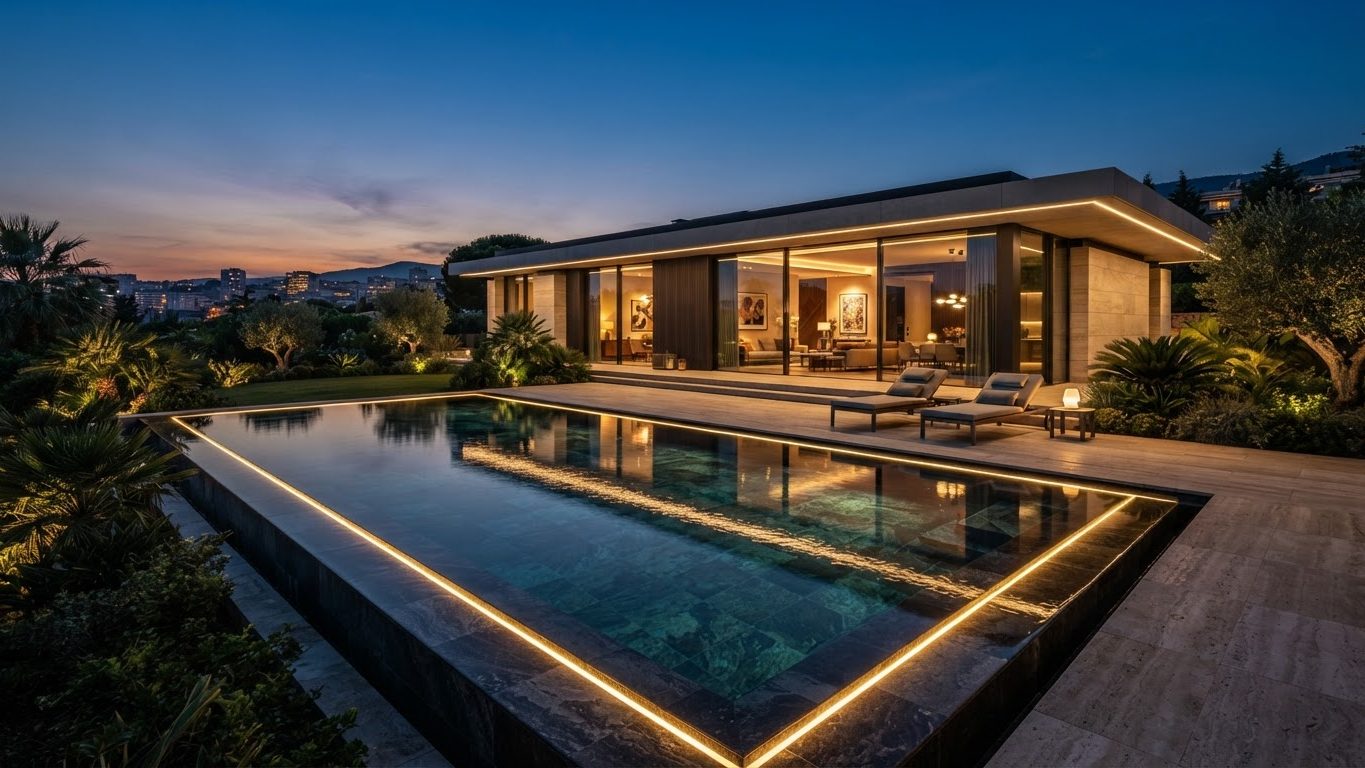 Modern Swimming Pool Concept 01 Pool Designs design concept visualisation photo modern. Images and Photos created by www.house-and-garden-designs.com