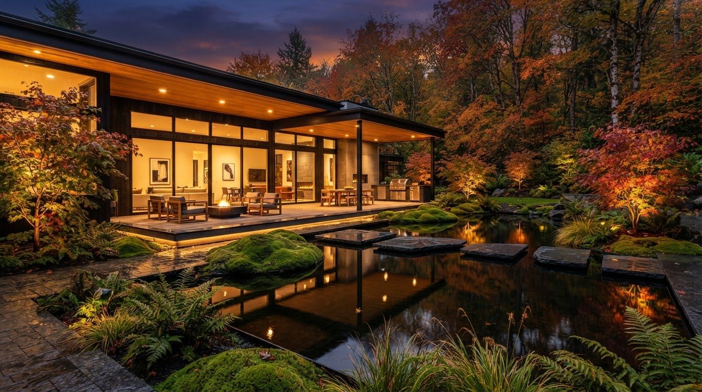 Futuristic Backyard Concept 26 Home Designs design concept visualisation photo modern home. Images and Photos created by www.house-and-garden-designs.com