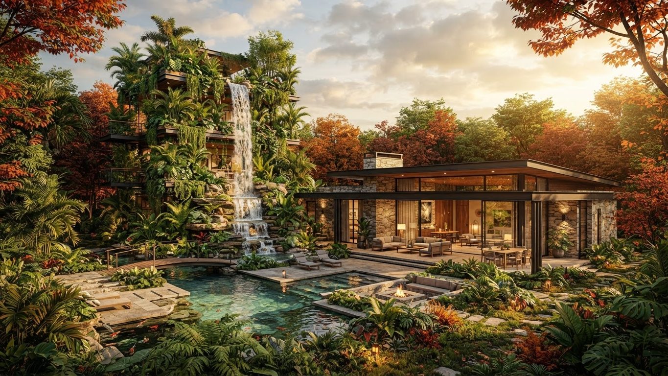 Visionary Custom Concept 26 Home Designs design concept visualisation photo modern home. Images and Photos created by www.house-and-garden-designs.com
