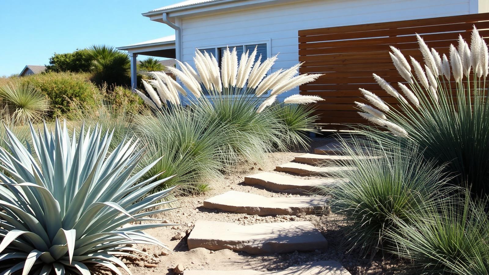 Modern Coastal design ideas photo from the Modern Beach House Designs and Coastal Gardens feature. Images and Photos created by www.house-and-garden-designs.com